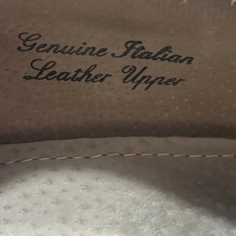 Joseph Abboud Mens Size 10 Brown Italian Leather Split Toe Shoes